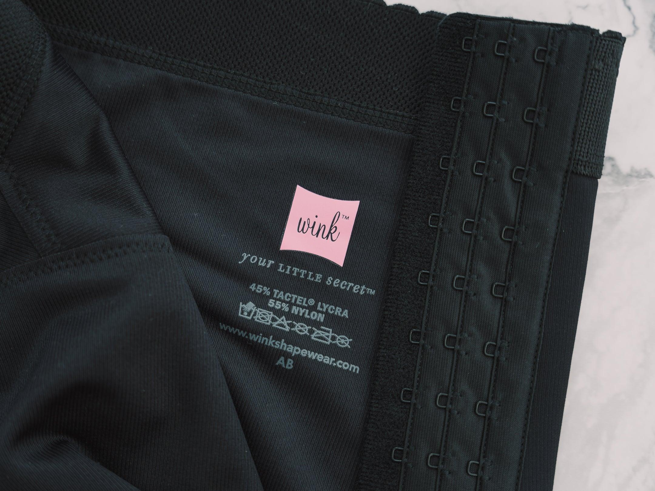 Wink Medical Grade Postpartum/Slimming Binder Ultra Bikini Black | The Nest Attachment Parenting Hub