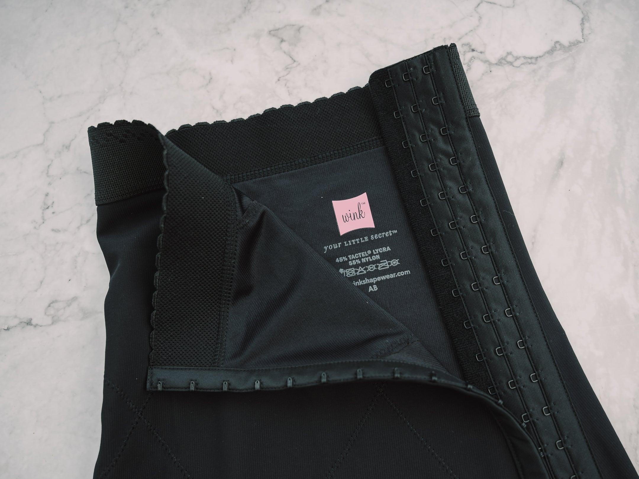 Wink Medical Grade Postpartum/Slimming Binder Ultra Bikini Black | The Nest Attachment Parenting Hub