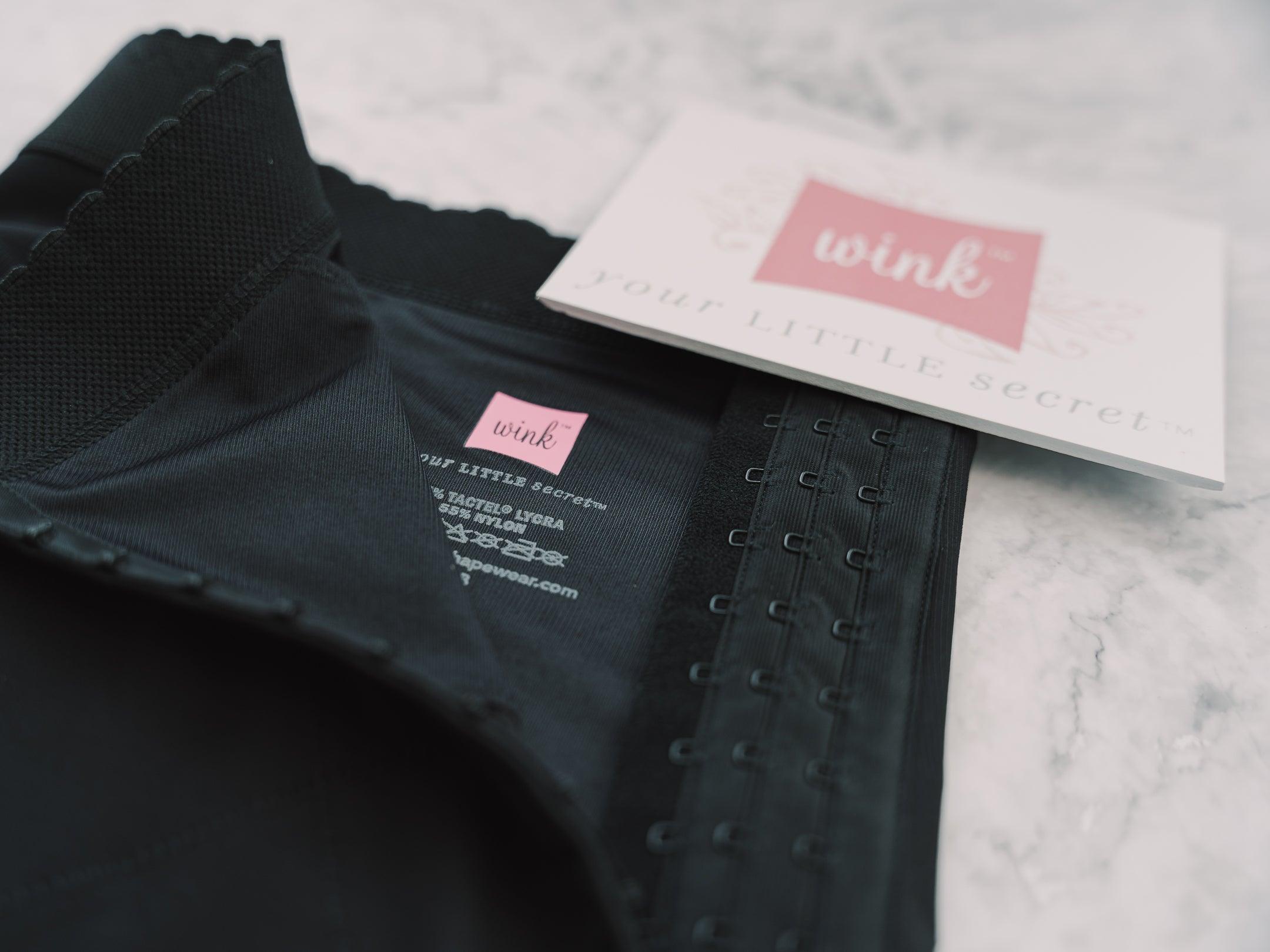 Wink Medical Grade Postpartum/Slimming Binder Ultra Bikini Black | The Nest Attachment Parenting Hub