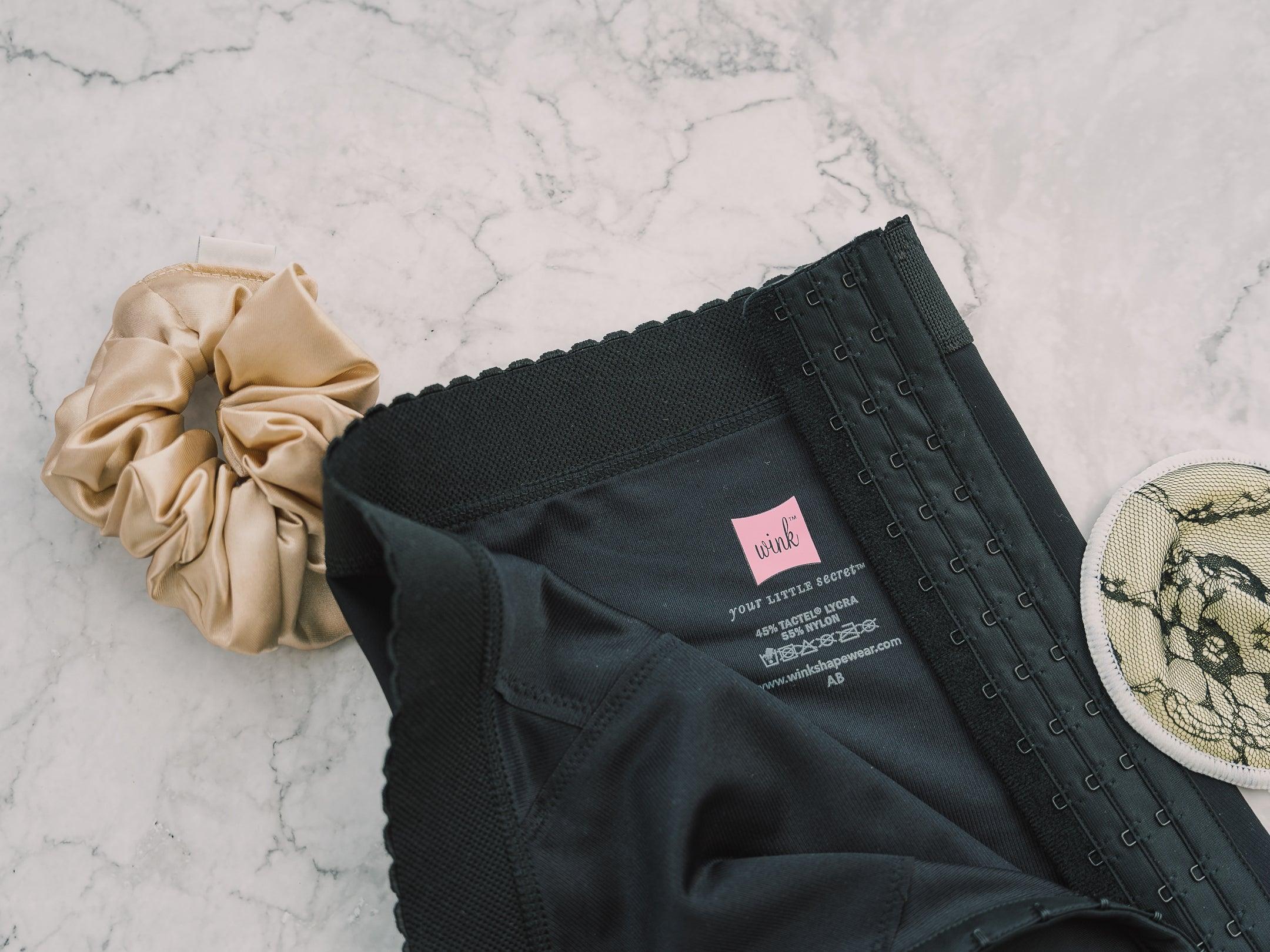 Wink Medical Grade Postpartum/Slimming Binder Ultra Bikini Black | The Nest Attachment Parenting Hub