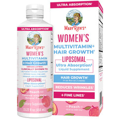 MaryRuth's Women's Multivitamin + Lustriva Hair Growth Liposomal 450ml