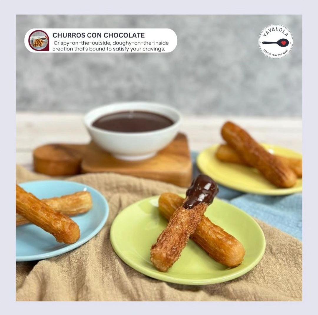 Yaya Lola Churros con Chocolate | The Nest Attachment Parenting Hub