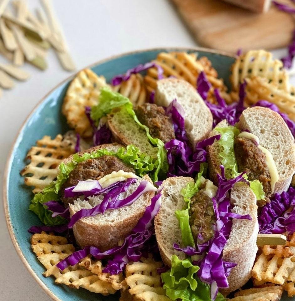 Yaya Lola Gluten Free Burger Bites (1 dozen) | The Nest Attachment Parenting Hub