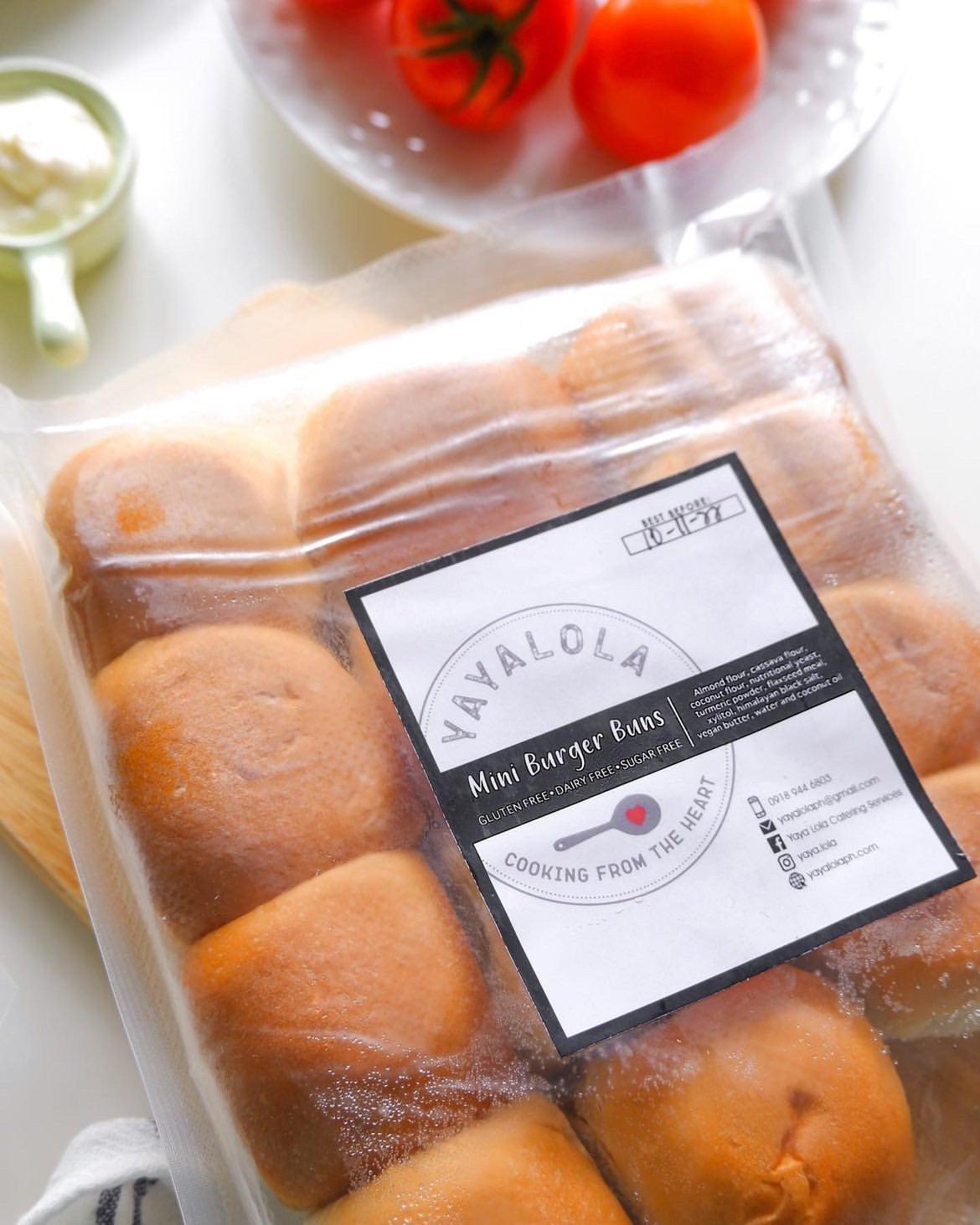 Yaya Lola Gluten Free Mini Burger Buns (pack of 12) | The Nest Attachment Parenting Hub