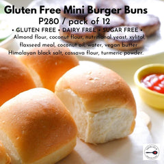 Yaya Lola Gluten Free Mini Burger Buns (pack of 12) | The Nest Attachment Parenting Hub