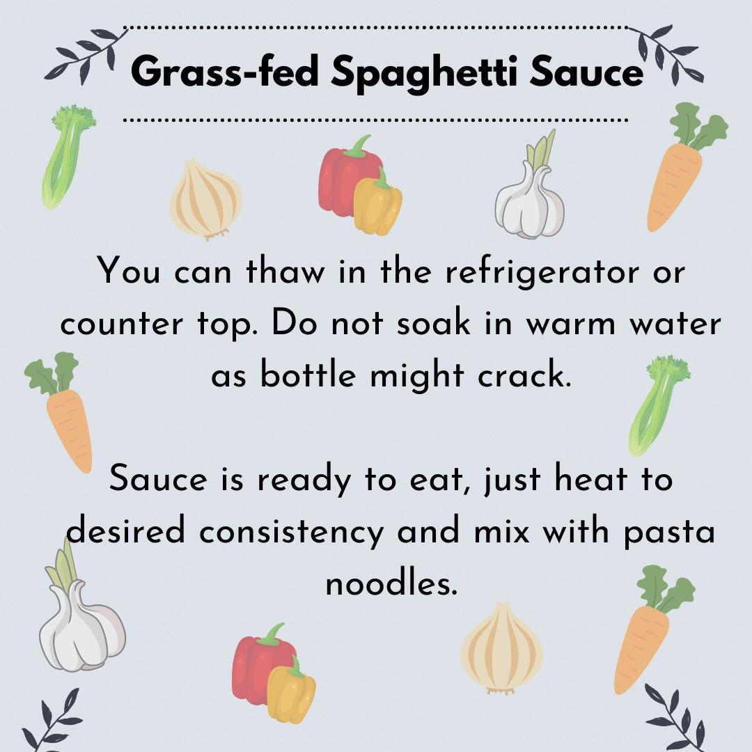 Yaya Lola Grass-fed Beef Spaghetti Sauce (380g) | The Nest Attachment Parenting Hub