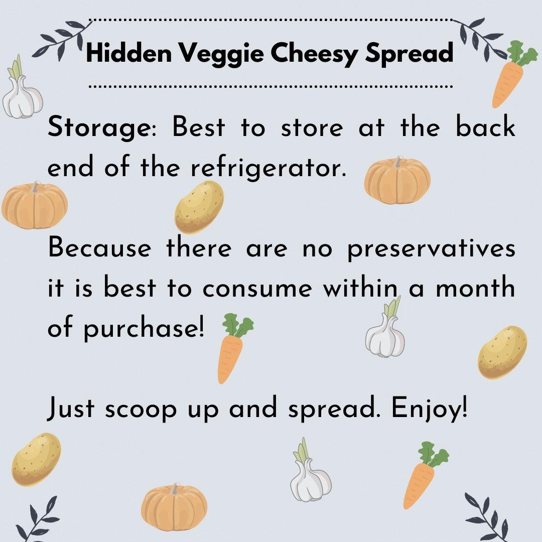 Yaya Lola Hidden Veggie Cheesy Spread (250g) | The Nest Attachment Parenting Hub