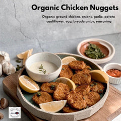 Yaya Lola Organic Chicken Nuggets (1 dozen) | The Nest Attachment Parenting Hub