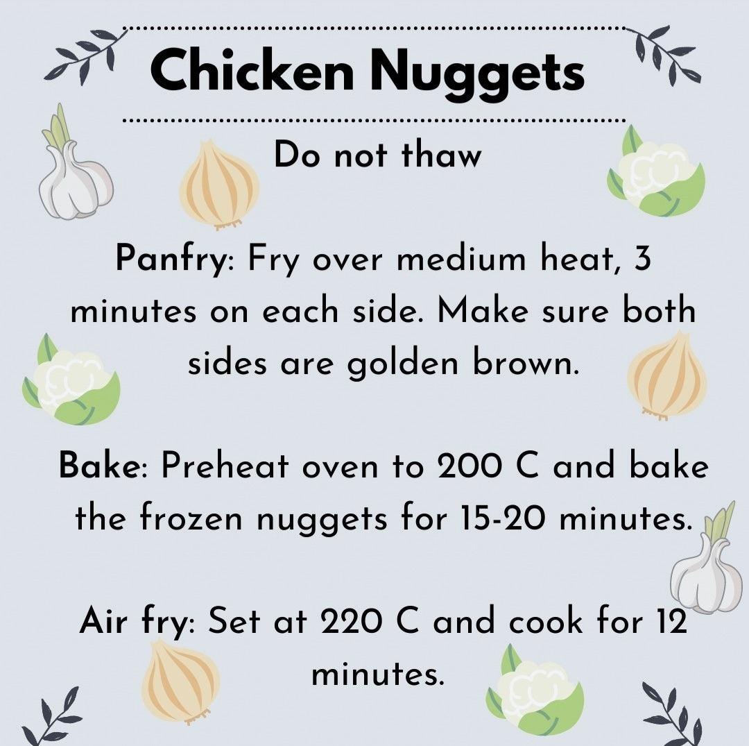 Yaya Lola Organic Chicken Nuggets (1 dozen) | The Nest Attachment Parenting Hub