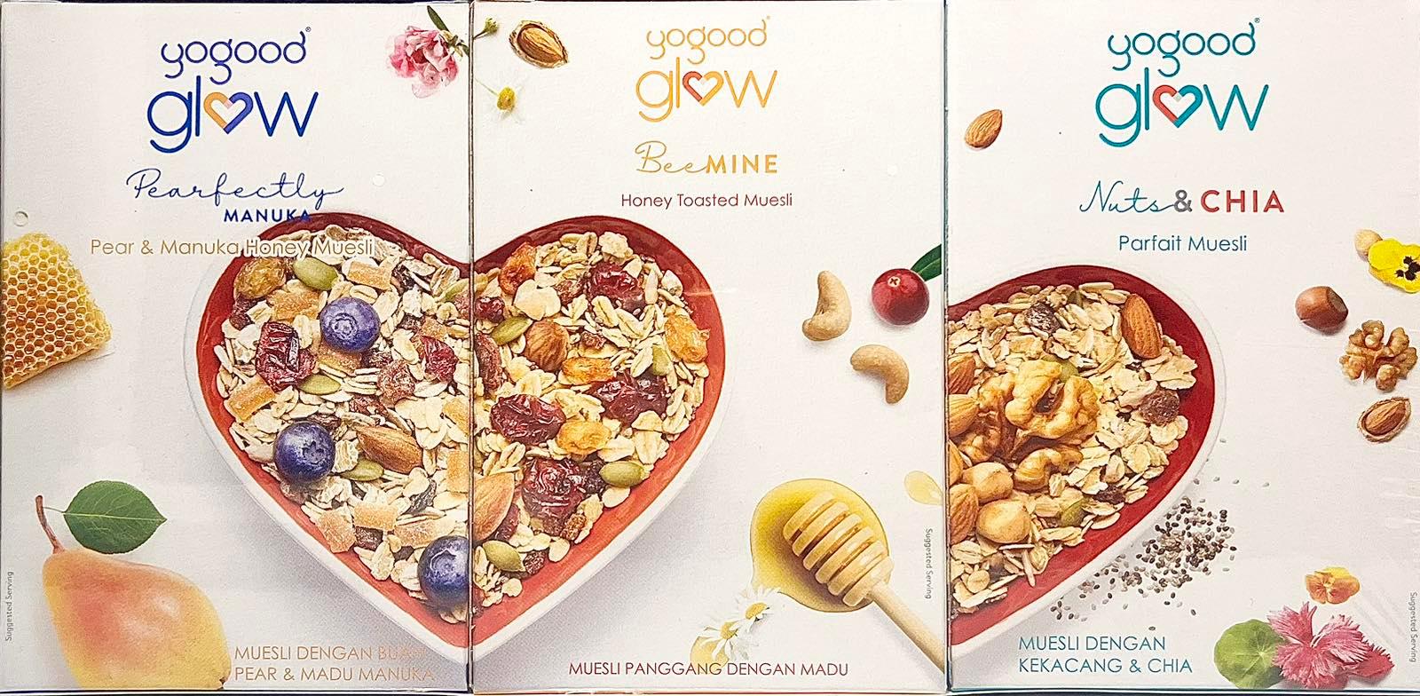 Yogood Glow Parfait Muesli Variety Pack 6x35g | The Nest Attachment Parenting Hub