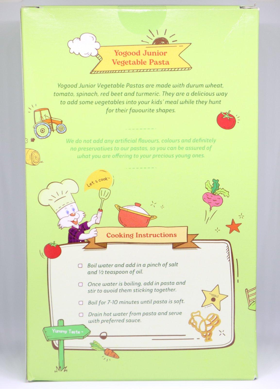Yogood Junior Vegetable Pasta - Friendly Farm | The Nest Attachment Parenting Hub