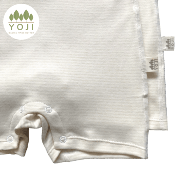 Yoji Play Suit Green Stripes | The Nest Attachment Parenting Hub