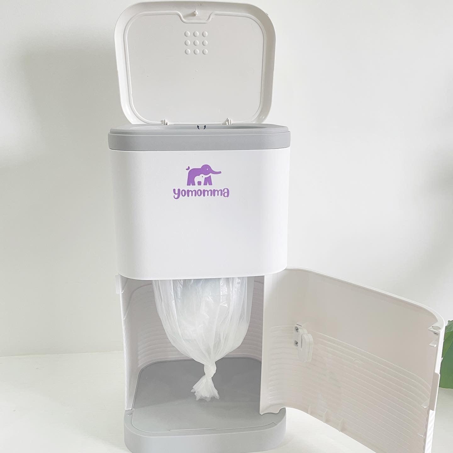 Yomomma Sealed Diaper Bin | The Nest Attachment Parenting Hub