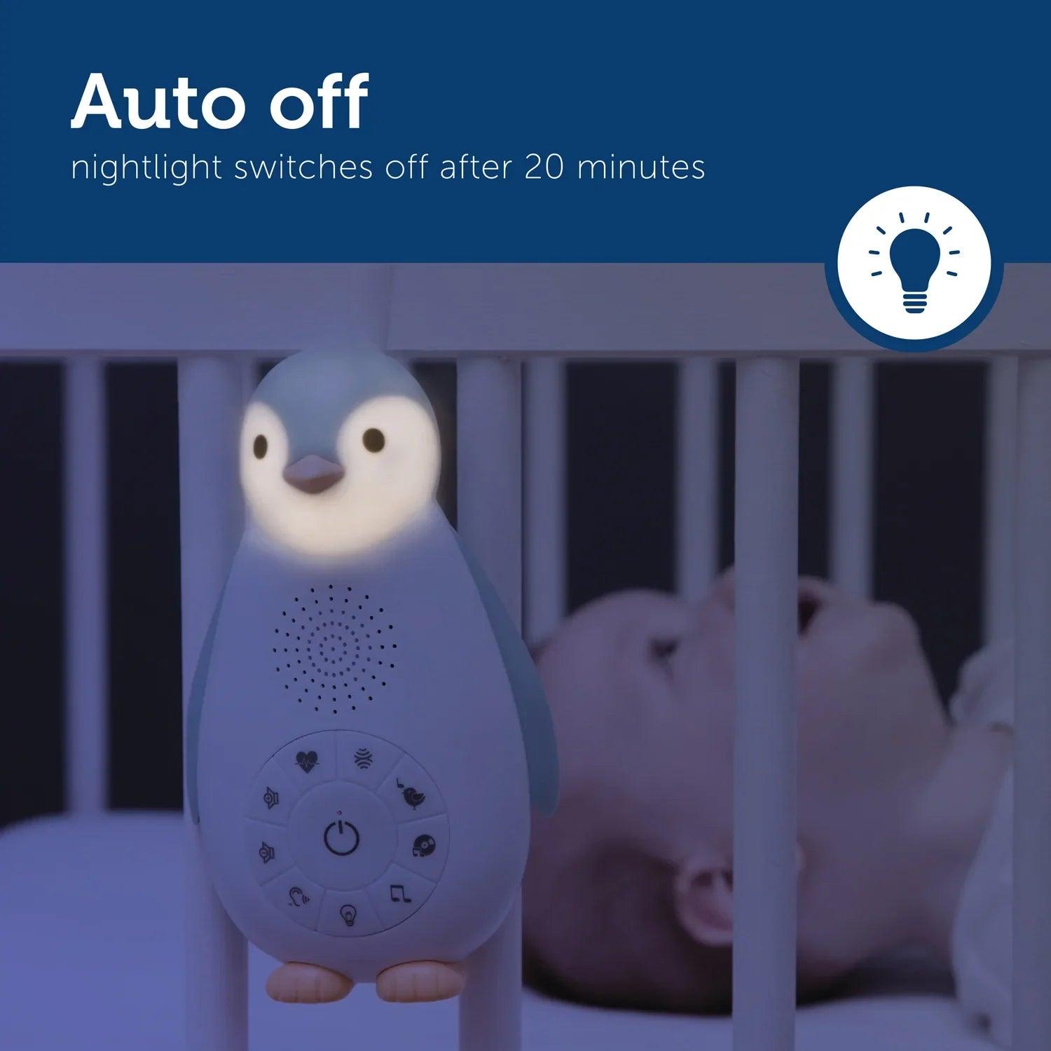 Zazu Sound Machine Zoe the Penguin | The Nest Attachment Parenting Hub