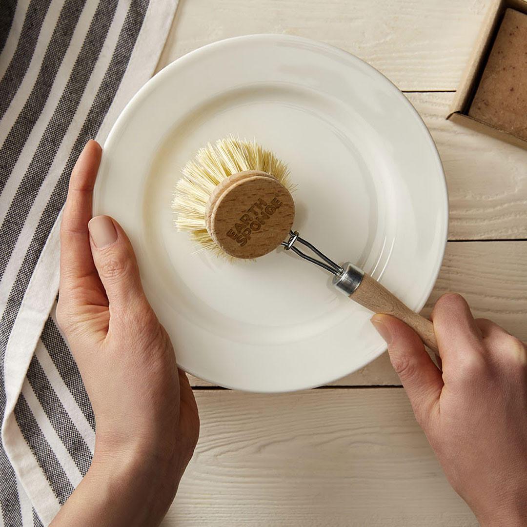 Zippies Earth Sponge Dish Brush | The Nest Attachment Parenting Hub