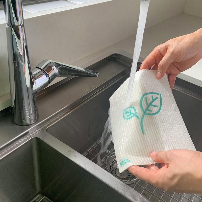 Zippies Earth Sponge Reusable Cloth Towel Large 2's | The Nest Attachment Parenting Hub