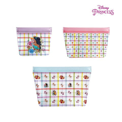 Zippies Lab Disney Princess Floral Plaid Standup Storage Bags 3pc Set | The Nest Attachment Parenting Hub