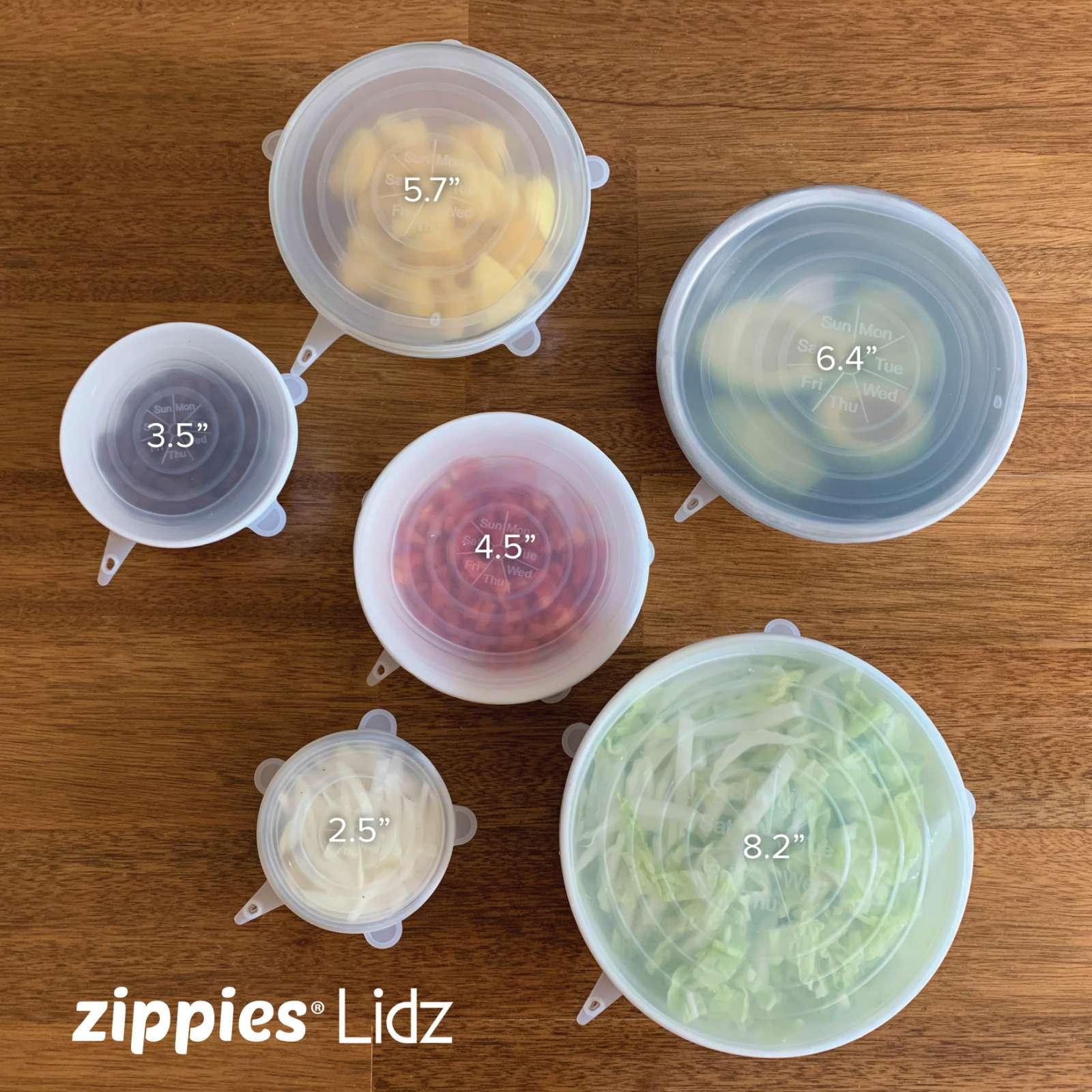 Zippies Lids Reusable Silicone Stretch Lids | The Nest Attachment Parenting Hub