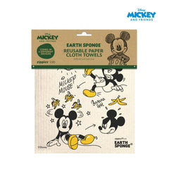 Zippies Mickey & Friends Earth Sponge (Pack of 4) | The Nest Attachment Parenting Hub