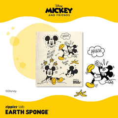 Zippies Mickey & Friends Earth Sponge (Pack of 4) | The Nest Attachment Parenting Hub