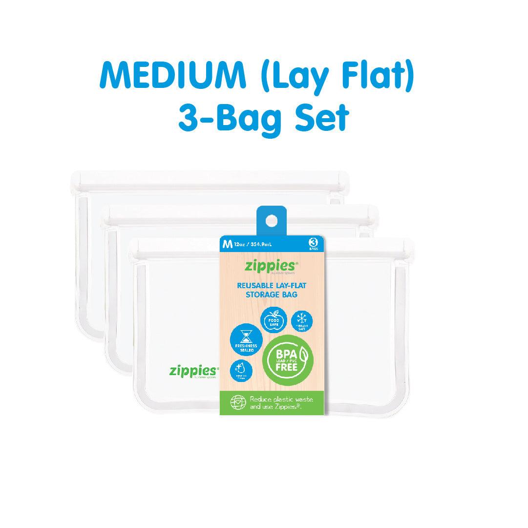 Zippies Reusable Bags Lay Flat | The Nest Attachment Parenting Hub