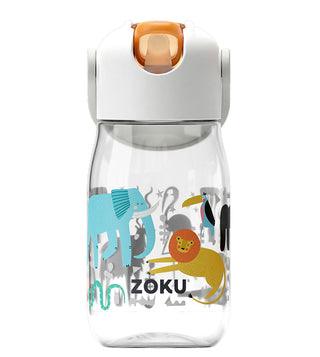 Zoku Kids Flip Straw Bottle 400ml | The Nest Attachment Parenting Hub