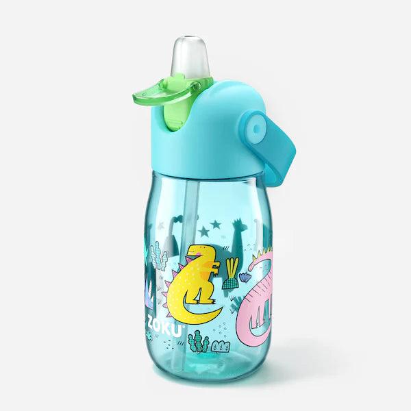 Zoku Kids Flip Straw Bottle 400ml | The Nest Attachment Parenting Hub