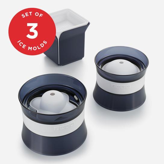 Zoku Mixology Ice Set of 3 | The Nest Attachment Parenting Hub