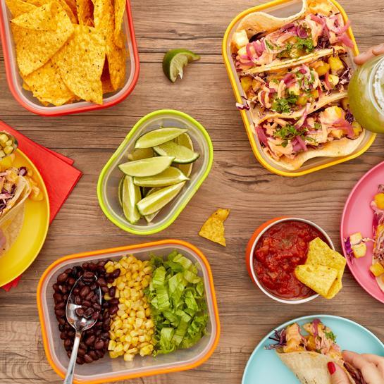 Zoku Neat Stack Nesting Food Storage | The Nest Attachment Parenting Hub