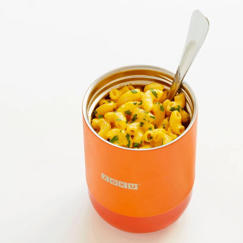 Zoku Stainless Steel Food Jar 16oz | The Nest Attachment Parenting Hub