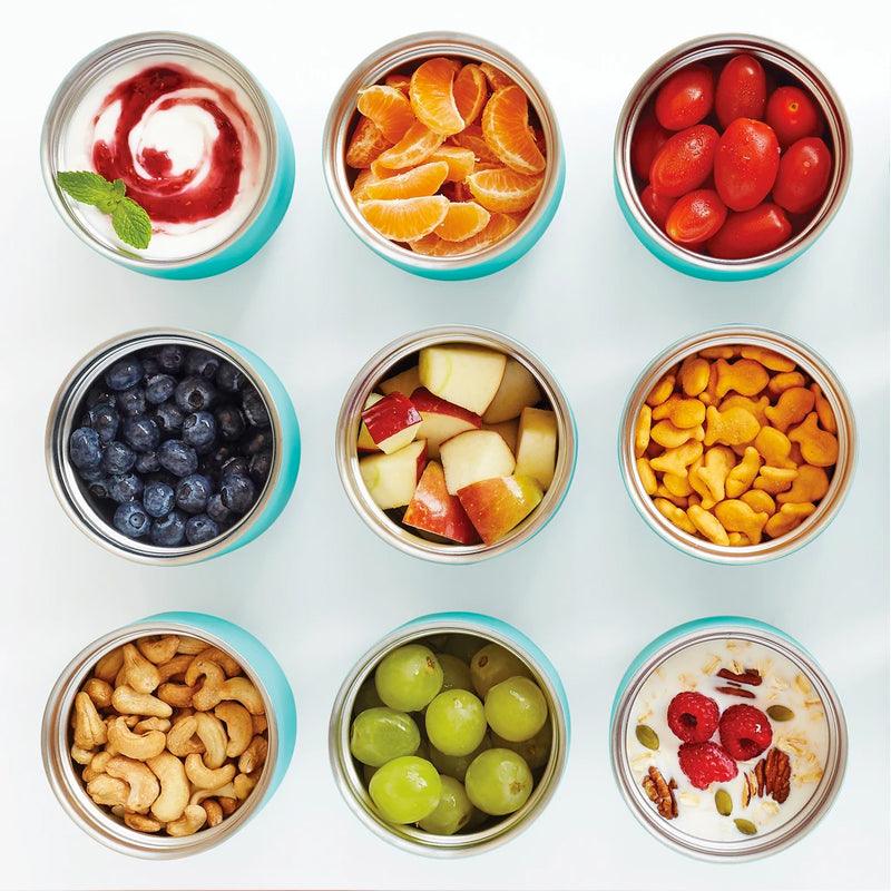 Zoku Stainless Steel Food Jar 16oz | The Nest Attachment Parenting Hub