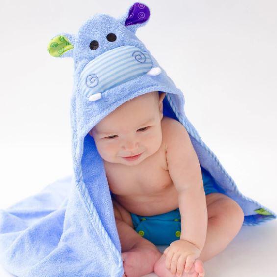 Zoocchini Baby Hooded Towel | The Nest Attachment Parenting Hub
