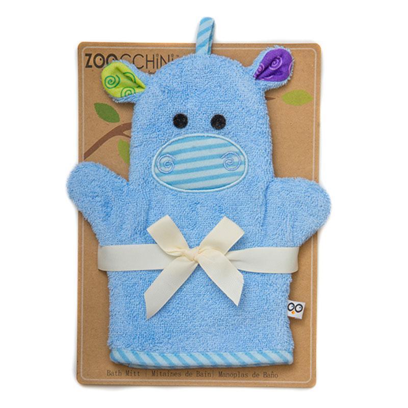 Zoocchini Baby Snow Terry Bath Mitt | The Nest Attachment Parenting Hub