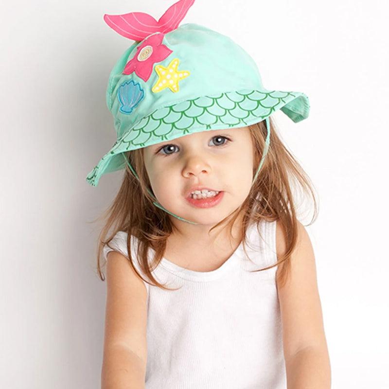 Zoocchini Baby Sunhat UPF50+ Medium 6-12months | The Nest Attachment Parenting Hub