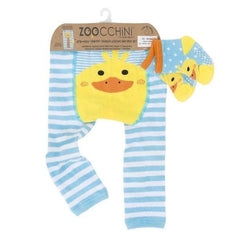 Zoocchini Grip+Easy Comfort Crawler Legging & Sock Set - 12-18M | The Nest Attachment Parenting Hub