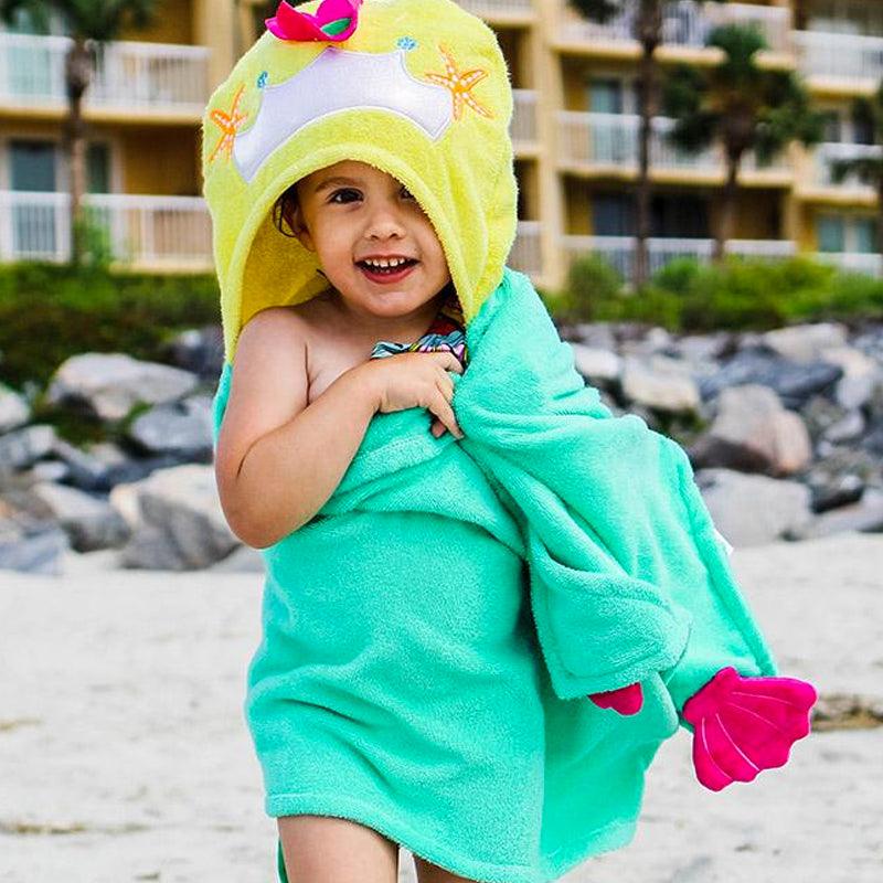 Zoocchini Kids Hooded Towel | The Nest Attachment Parenting Hub