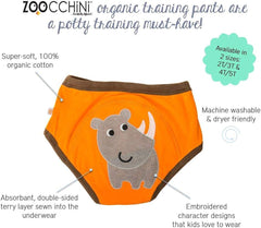 Zoocchini Organic Potty Training Pants Set of 3 - Safari Friends | The Nest Attachment Parenting Hub