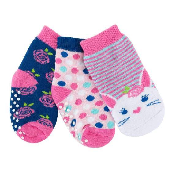 Zoocchini Three Piece Comfort Terry Socks Set | The Nest Attachment Parenting Hub