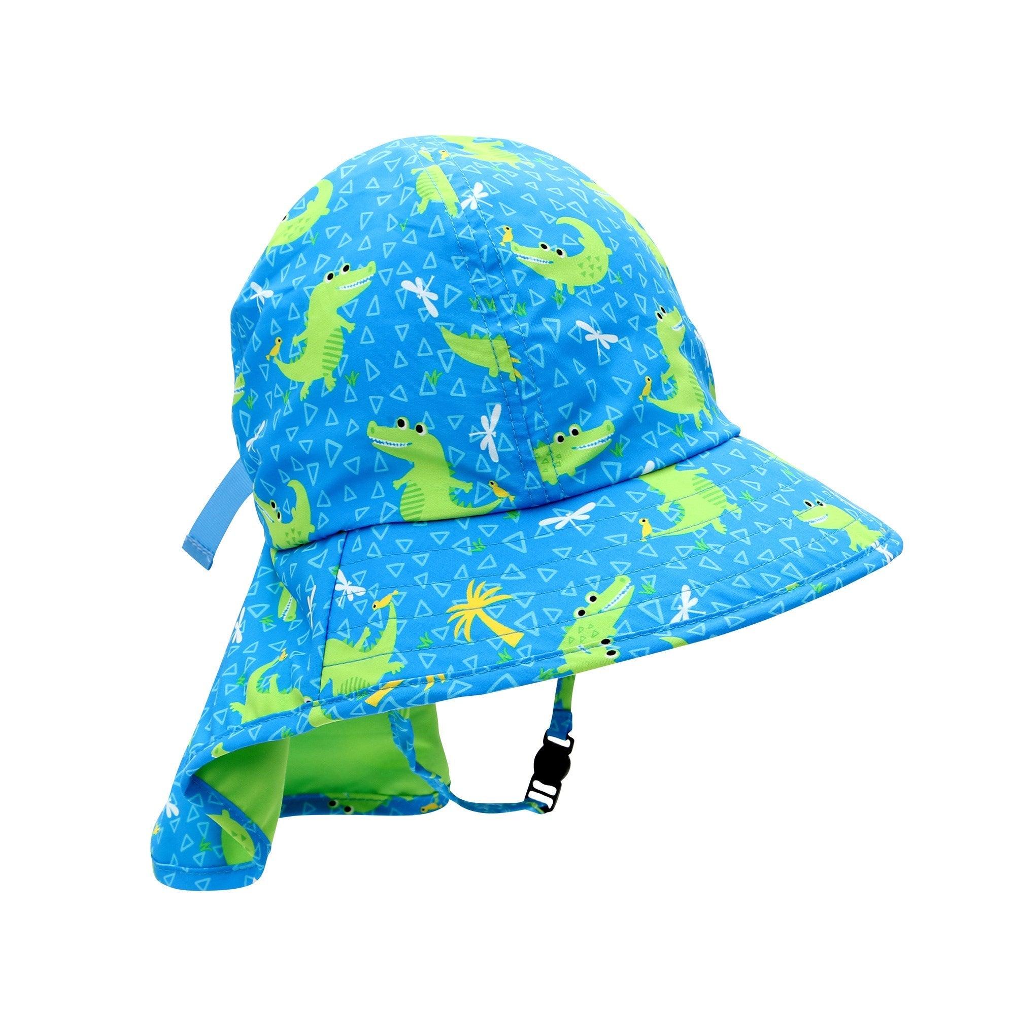 Zoocchini UPF50 Cape Sunhat (2-4y) | The Nest Attachment Parenting Hub
