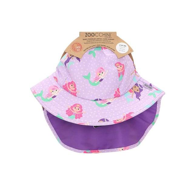 Zoocchini UPF50 Cape Sunhat (2-4y) | The Nest Attachment Parenting Hub