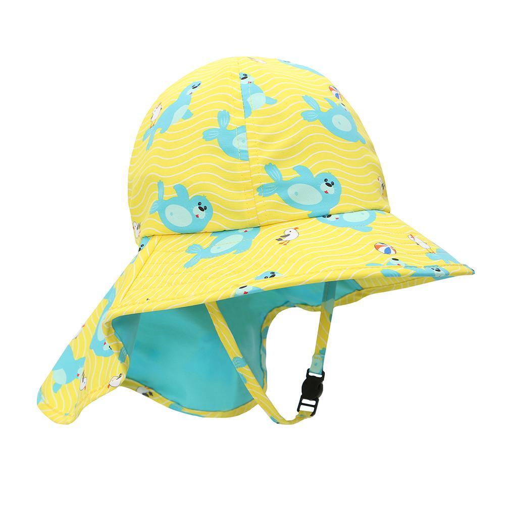 Zoocchini UPF50 Cape Sunhat (6-24mo) | The Nest Attachment Parenting Hub