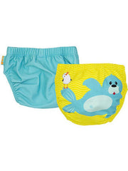 Zoocchini UPF50 Swim Diaper Set of 2 (Baby/Toddler) - Sydney the Seal | The Nest Attachment Parenting Hub