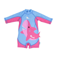 Zoocchini UPF50 Swimsuit (Baby/Toddler) - Sophie the Shark | The Nest Attachment Parenting Hub