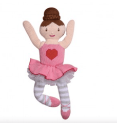 Zubels Eva Red Heart Ballerina | The Nest Attachment Parenting Hub