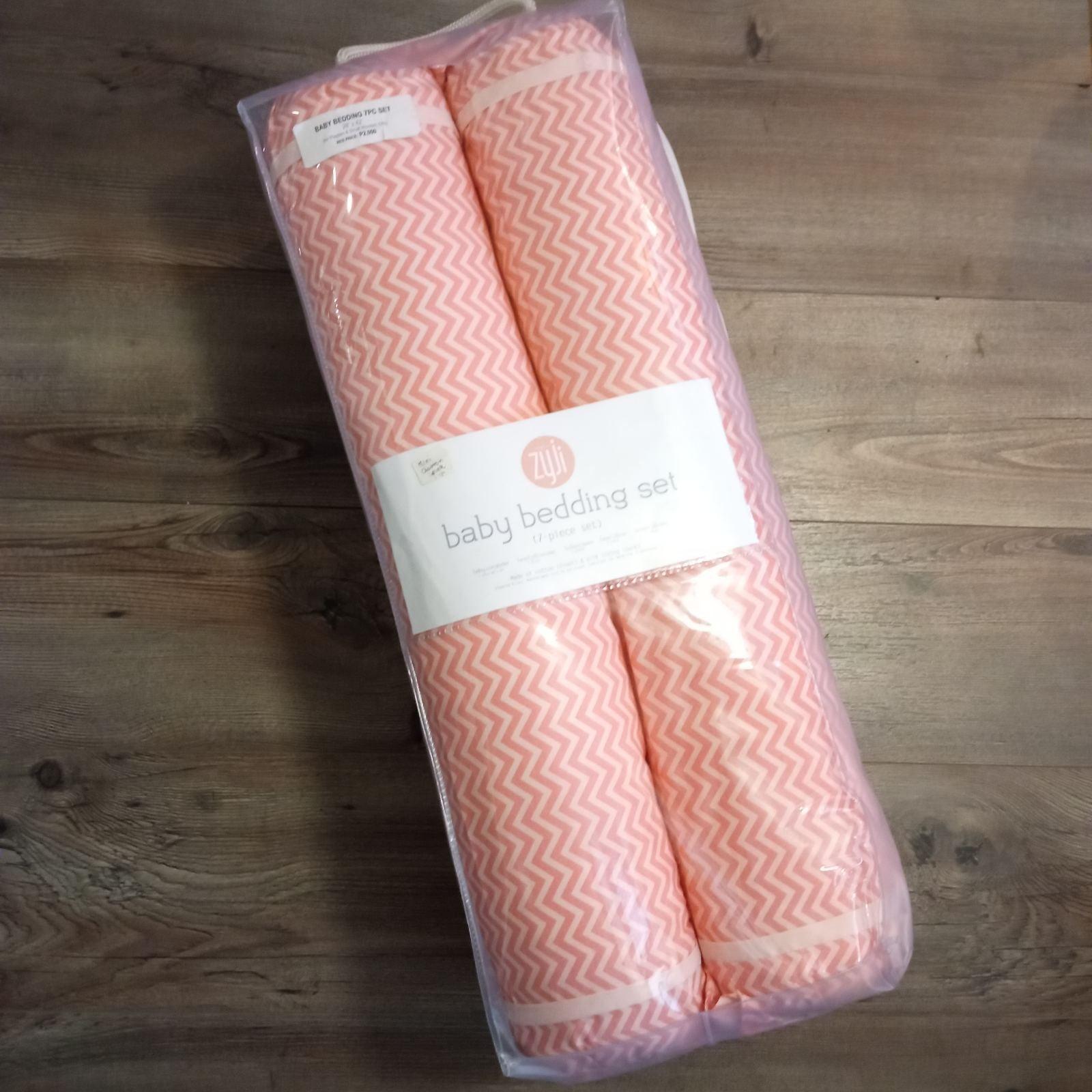 Zyji 7pc Baby Beddings Set (28" x 42/41") | The Nest Attachment Parenting Hub