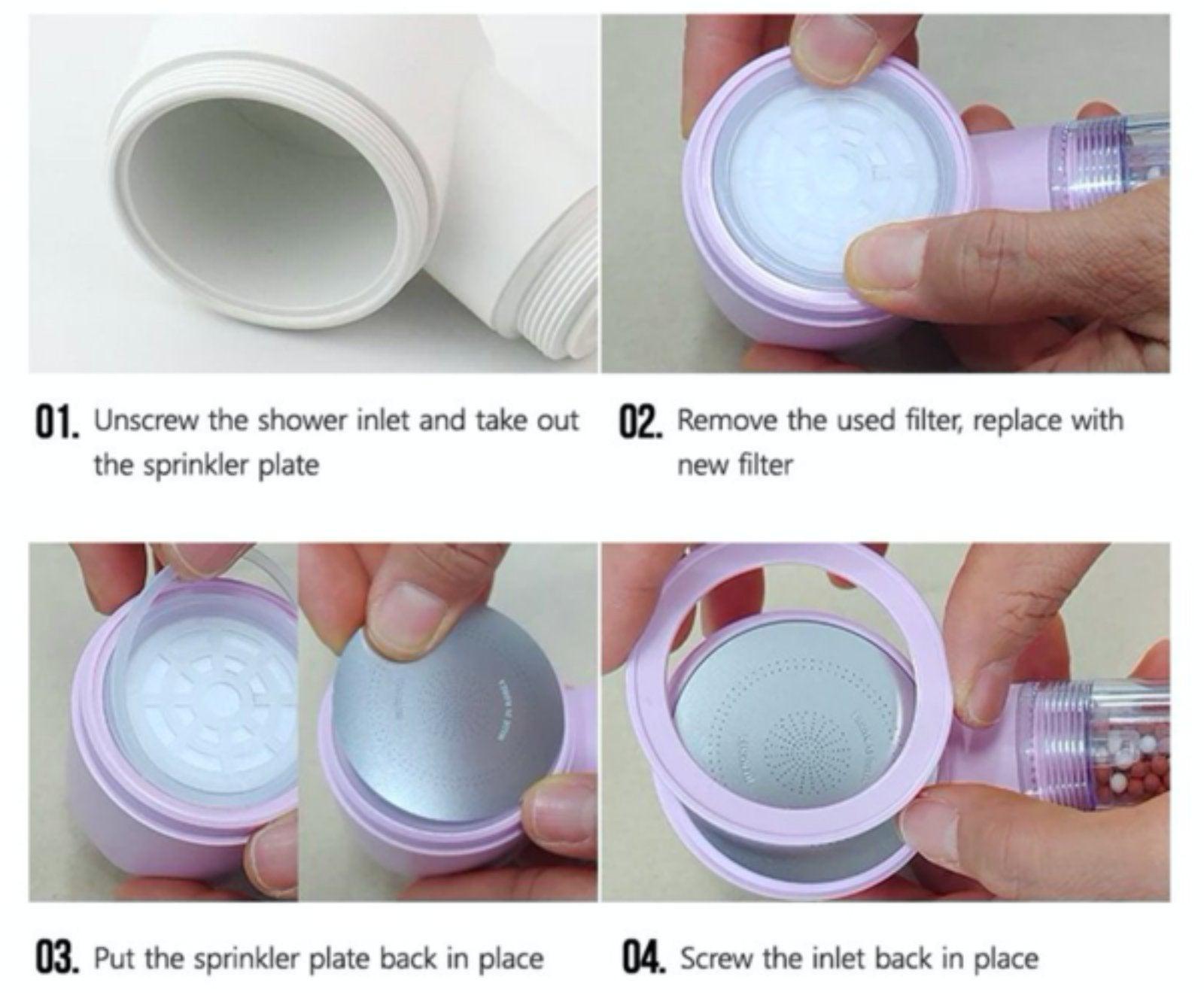 Bebesia Wave Filter Shower Head | The Nest Attachment Parenting Hub