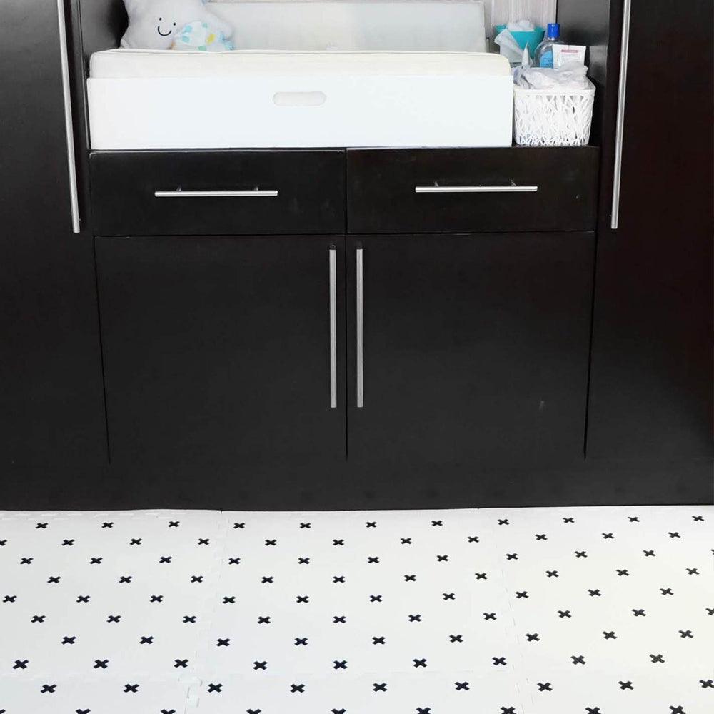 Bonjour Baby Extra Large Luxe Playmat (Scandinavian Cross) | The Nest Attachment Parenting Hub