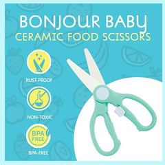Bonjour Baby Food Grade Ceramic Scissor | The Nest Attachment Parenting Hub