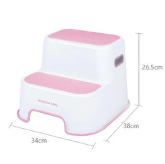 Bonjour Baby Non-Skid Step Stool Pink | The Nest Attachment Parenting Hub