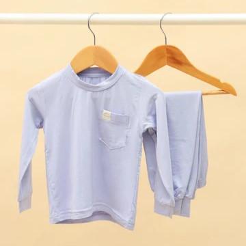 Cloudwear Bamboo Long Sleeves Pajama Set 8T | The Nest Attachment Parenting Hub